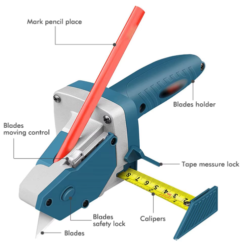 DRYWALL CUTTING WITH TAPE MEASURE