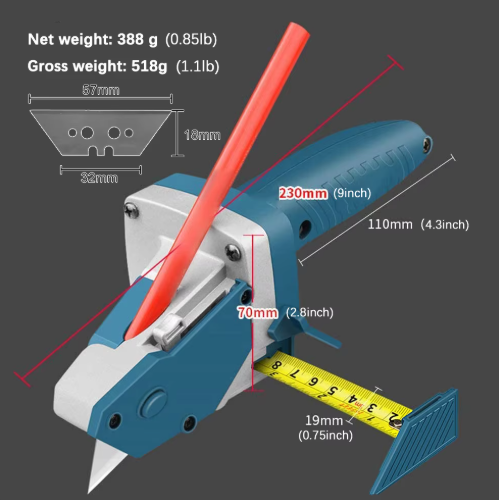 DRYWALL CUTTING WITH TAPE MEASURE